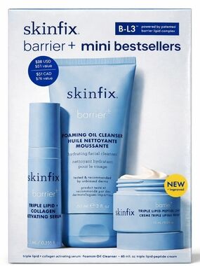 Skinfix Light Blue Barrier+ Mini Bestsellers Skincare Set